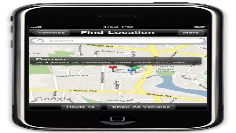 Navman iphone find location