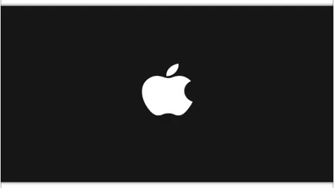 Apple logo black 4