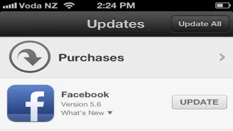 Facebookupdate