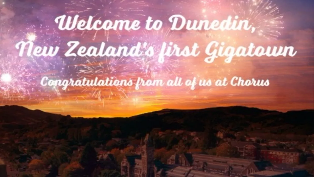 Dunedin named winner of Chorus Gigatown competition