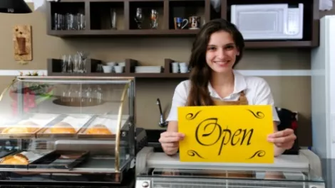 Open for business
