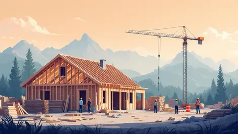 What is pushing up house construction costs?