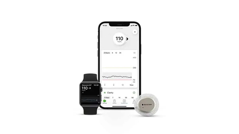 En us dexcom g7 product rendering sensor apple watch iphone 110 mgdl 1