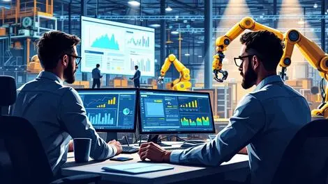 Ai driven asset management australian office business professionals data