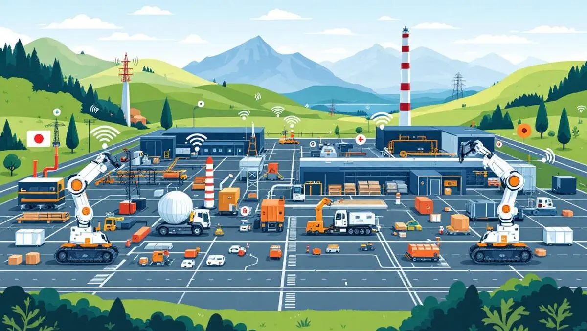 Modern new zealand industrial site wireless automation digital transformation