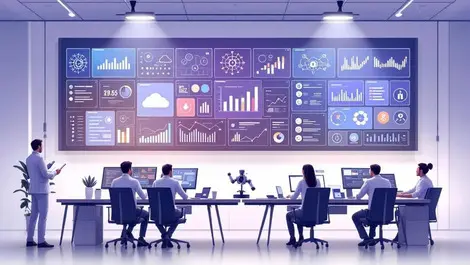 Enterprise control room ai governance hybrid cloud dashboards