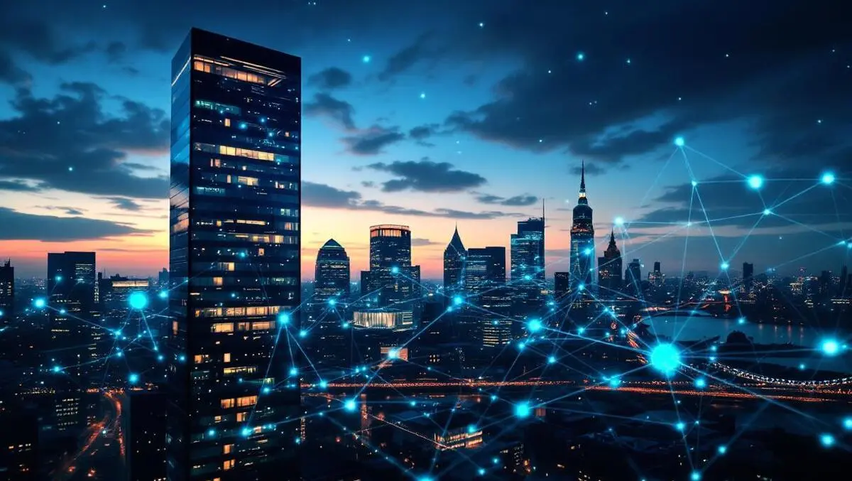 London skyline dusk digital vendor network third party cyber risk