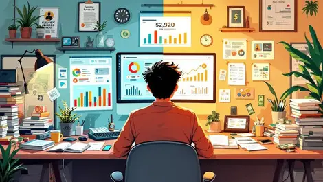 Australian creator split scene income dashboard vs bills taxes desk