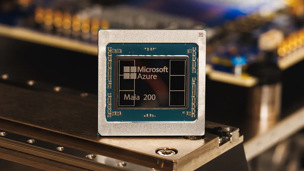 Microsoft unveils Maia 200 AI chip to power inference