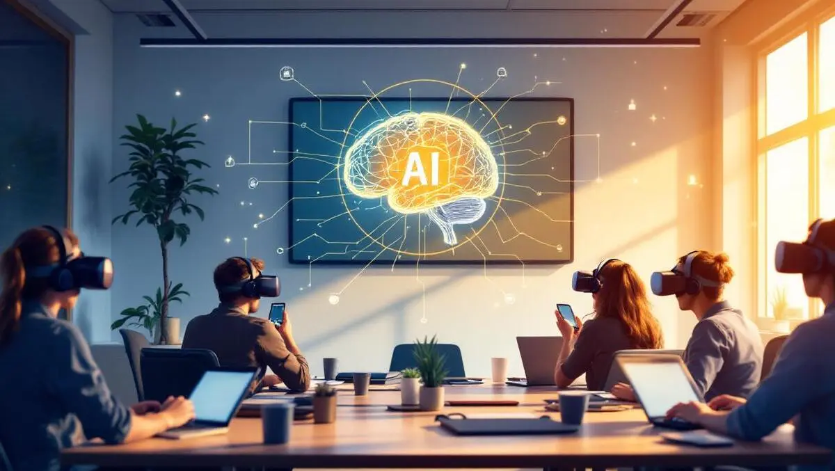 Auckland vr office training room ai brain networked devices