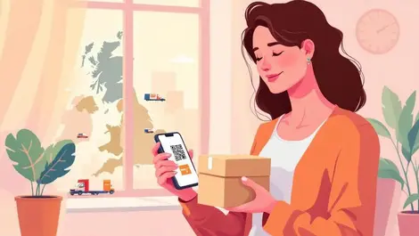 European online shopper qr return parcel multi courier vans uk eu