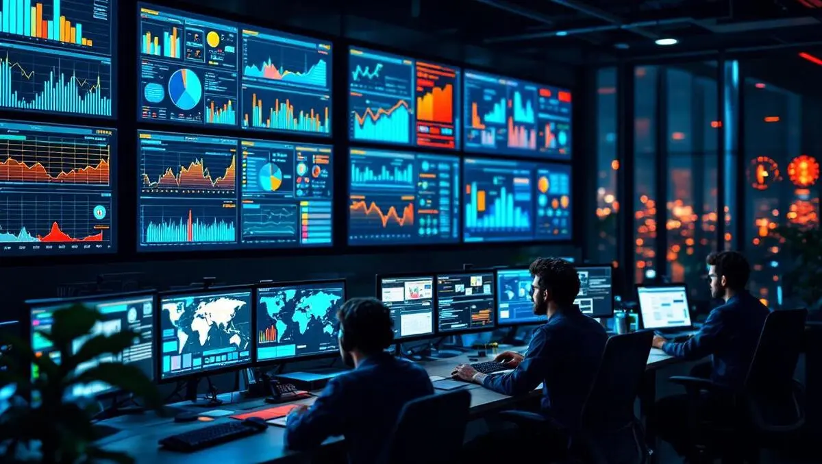 Sf tech ops room night dashboards ai incident resolution saving time