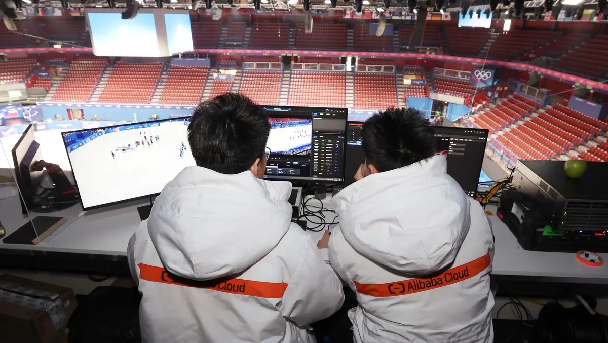 Alibaba cloud engineer at olympic venue 2