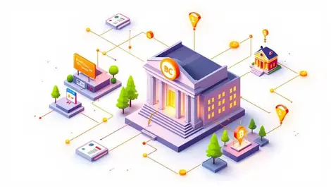 Isometric stock exchange blockchain tokenized shares clearinghouse