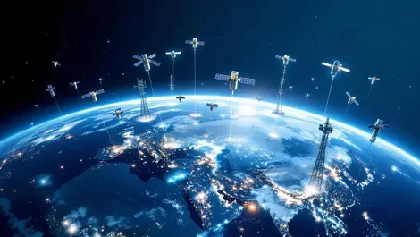 Global satellite communications network emer telemedicine integration eu us asia